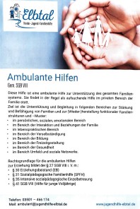 Flyer Ambulante Hilfen